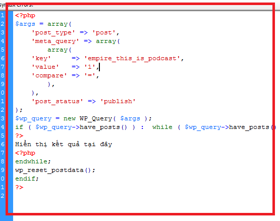 Hướng dẫn sử dụng wp_query - FCWordpress.net-chia sẽ những thủ thuật ...