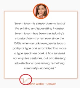 Css Arrow Cho Testimonial