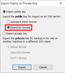 Export-public-key-openssh-format