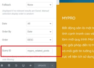 Tao Query Id Widget Post Elementor